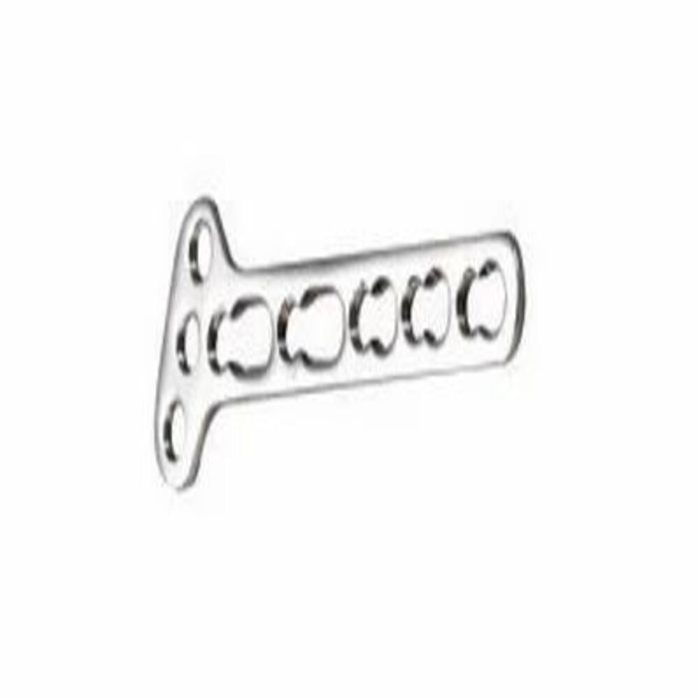 OBLIQUE “ T “  LOCKING PLATE ( 3.5mm ) { L / R }