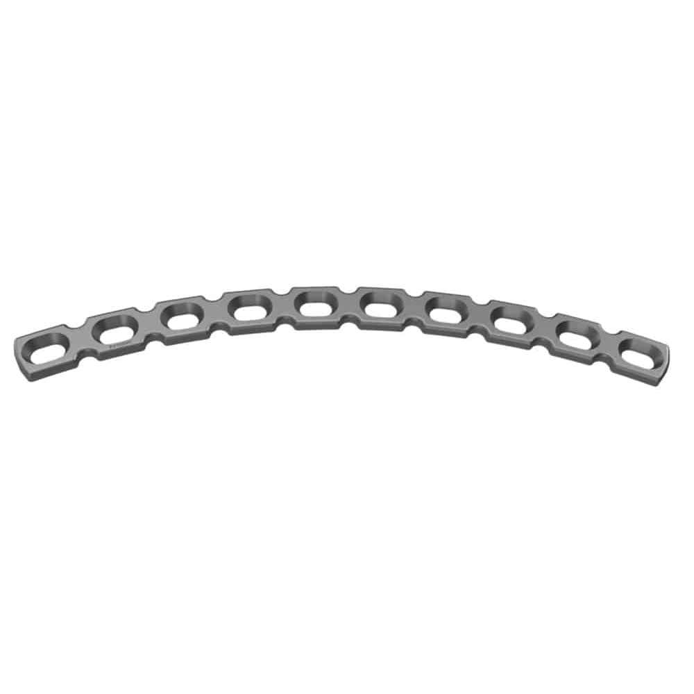 RECONSTRUCTION CURVED PLATE .
